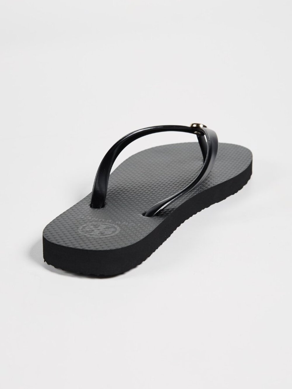Tory Burch Thin Flip Flops Black, 8 - Picture 3 of 8